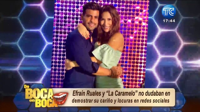 Efraín Ruales y Alejandra Jaramillo un romance que enamoró a sus seguidores