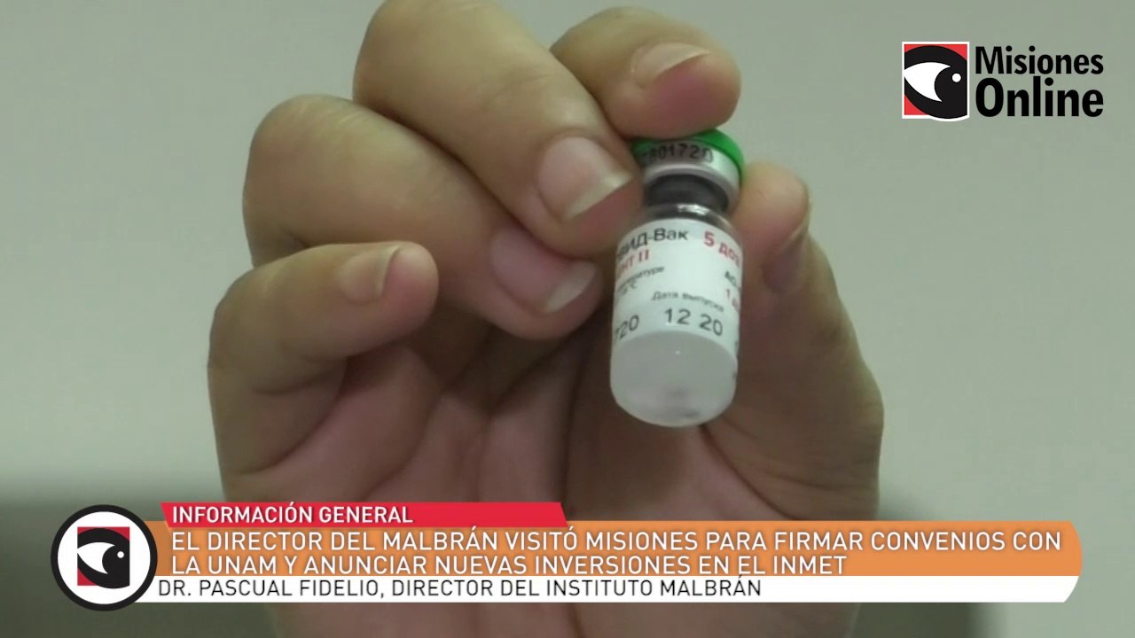 El director del Malbrán visitó Misiones para fi...
