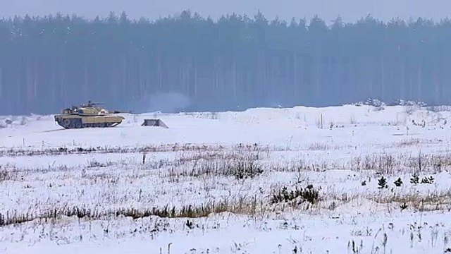 U.S Army • Tanks & Fighting Vehicles & Mortar Live Fire Demonstration • Jan 23 2021 • Lithuania
