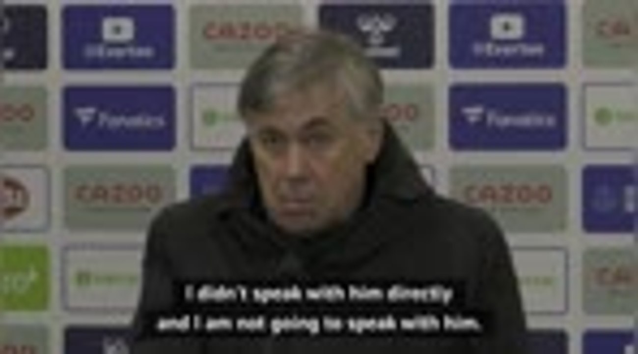 Ancelotti defends Pickford after costly error