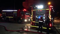 Samsun'da sanayi sitesinde yangın: İş yerleri alev alev yanıyor
