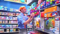Aprende Los Colores con Blippi Español en La Juguetería en 4K - Educacionales Para Preescolares