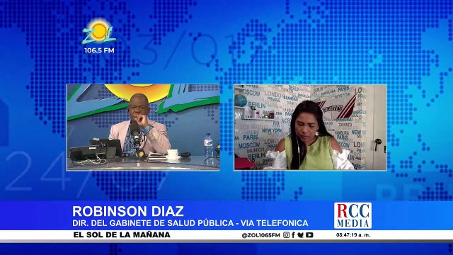 Robinson Díaz, Dir. Gabinete de Salud comenta protocolo a seguir ante flexibilización de las medidas