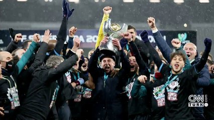 Trabzonspor Süper Kupa'nın sahibi oldu