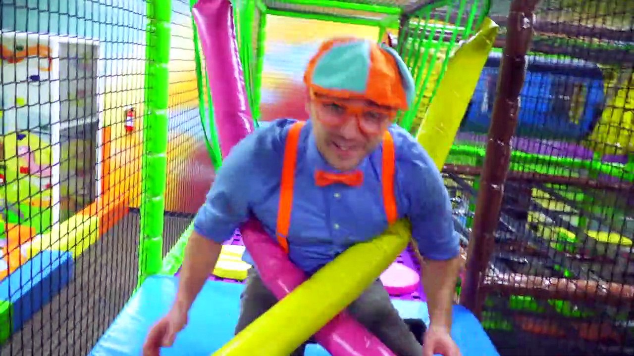 Aprende Los Colores con Blippi Español y Canciones para Niños - 1 Hora