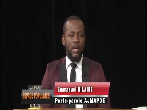 Emmanuel Hilaire Pòt pawòl AJMAPDE an swete gen yon akò politik ki jwenn sou fen manda Prezidan