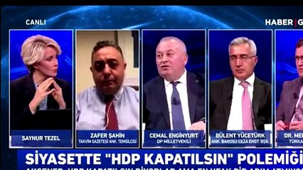 DP Milletvekili Cemal Enginyurt'un 'Erdoğan' ironisi stüdyoda şaşkınlık yarattı