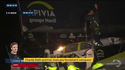 Vendée Globe : les émotions de Charlie Dalin après son arrivée aux Sables-d'Olonne