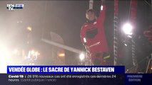 Yannick Bestaven, vainqueur du Vendée Globe 2020 à l'issue d'une nuit de folie