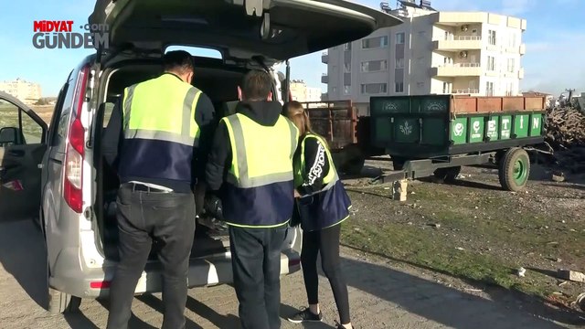 Midyat Kısıtlamada sokak hayvanları unutulmadı.