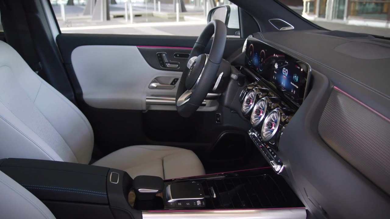 Der Mercedes EQA - Das Interieur-Design