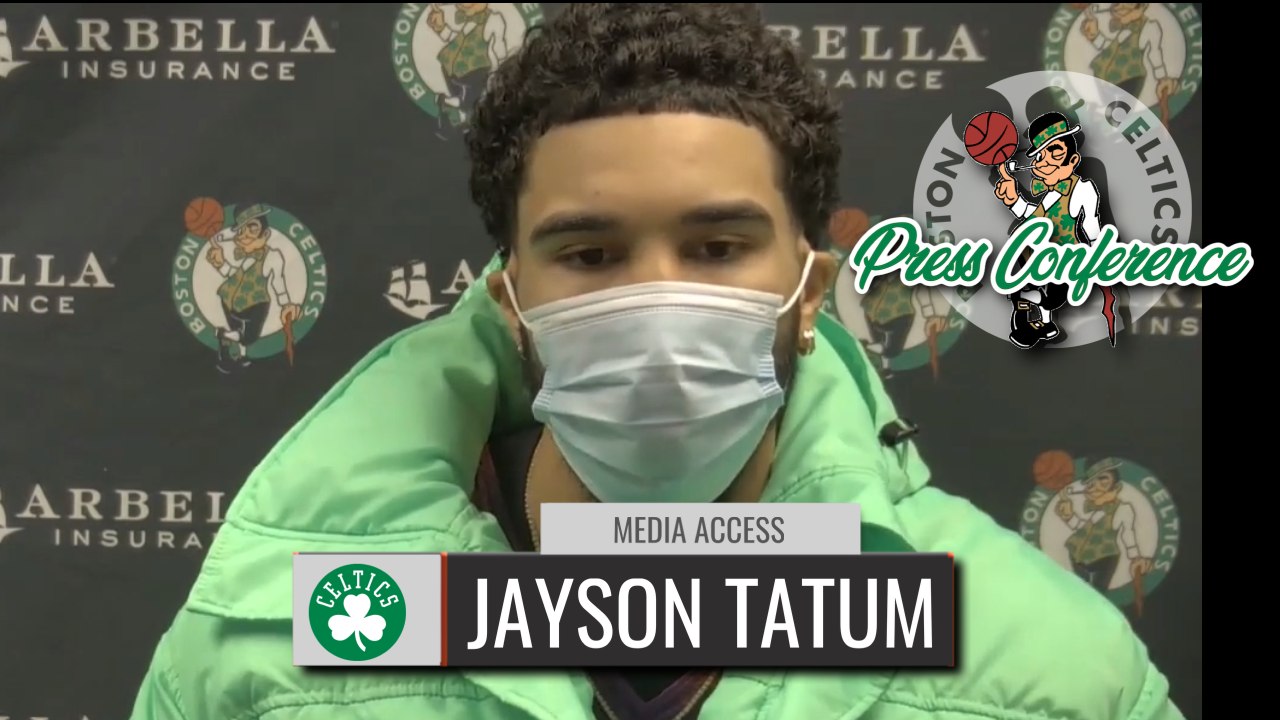 Jayson Tatum Postgame Interview | Celtics Lose to Spurs 110-106