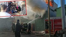 Konya’da yangın faciası: Çocuk kurtarıldı, anneyi kurtarma çalışmaları sürüyor