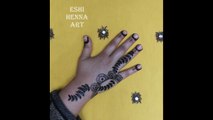 Easy and simple Henna Mehndi designs. #henna #mehndi designs and classes by eshi henna art.