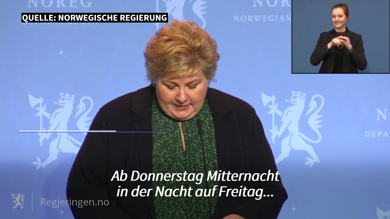 Norwegen macht Grenzen wegen Corona-Mutanten weitgehend dicht