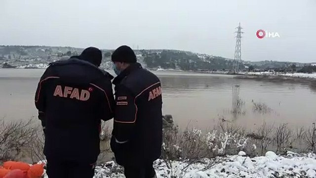 Çanakkalede baraj suyuna kapılan iki kişiden birinin cansız bedenine ulaşıldı