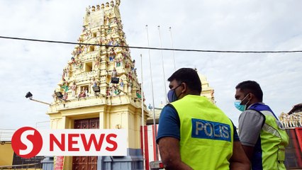 Century-old Hindu temple quiet on Thaipusam day