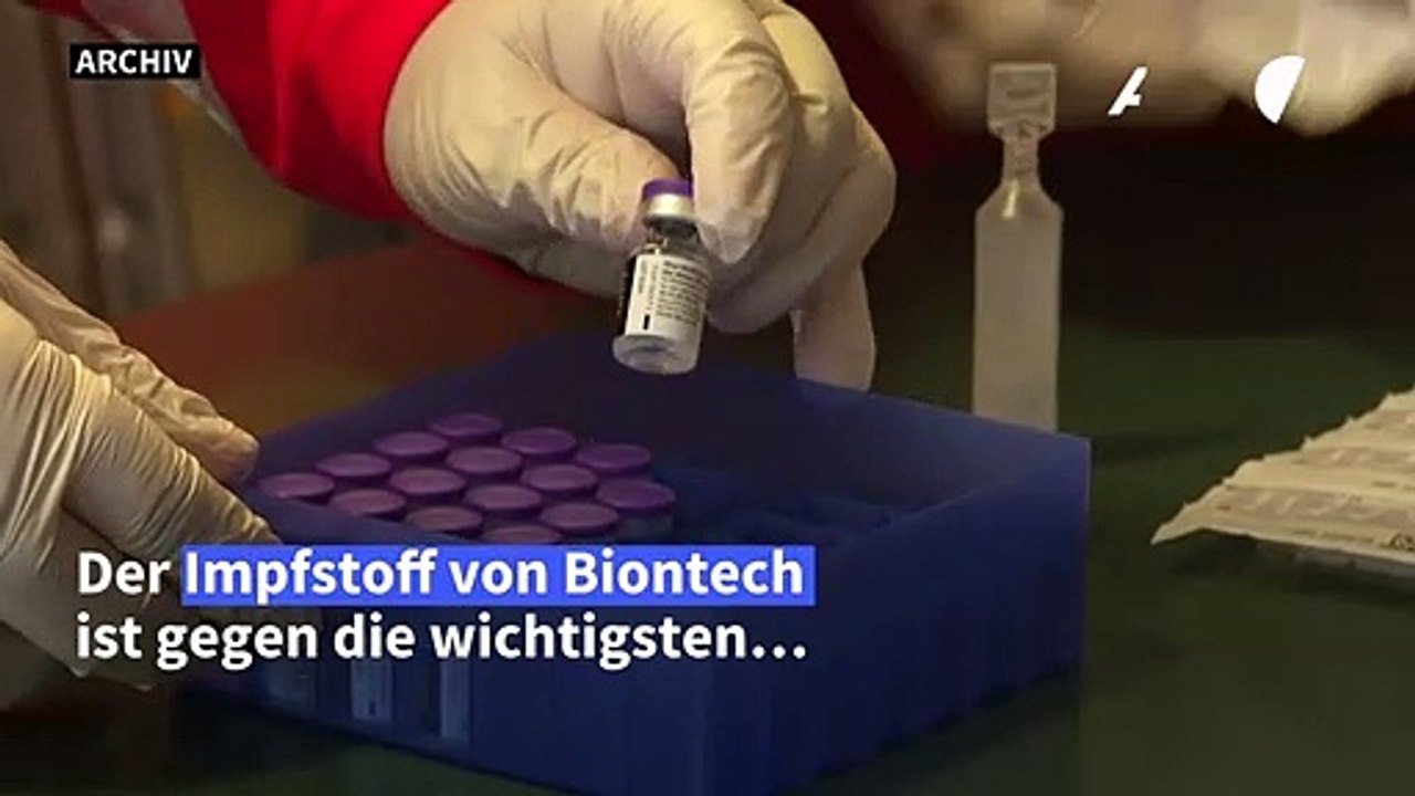 Biontech-Vakzin wirkt gegen britische und südafrikanische Virus-Mutanten