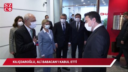 Kılıçdaroğlu, Ali Babacan'ı kabul etti