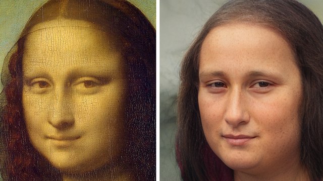 Il transforme des tableaux historiques en vrais personnes et c'est assez troublant