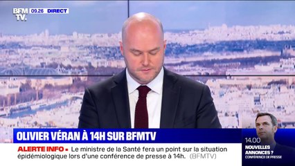 Covid-19: Olivier Véran tiendra une conférence de presse ce jeudi à 14h