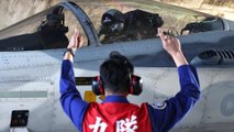 Taiwan air force flexes muscles after latest Chinese incursion
