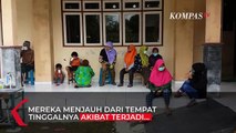 Kondisi Barak Pengungsi Warga Terdampak Erupsi Merapi di Sleman, Yogyakarta