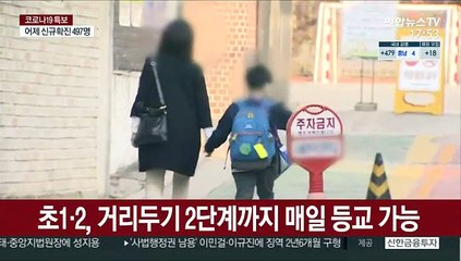 초1·2, 2단계까지 매일 등교…개학·수능 연기없어