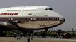 Air India double decker Jumbo 747 400 Konark being inducted