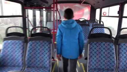 Büyüyünce belediye şoförü olmayı isteyen Rafet’in doğum gününde hayalleri gerçek oldu