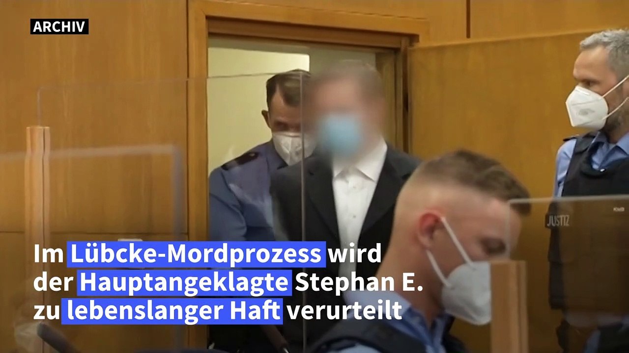 Höchststrafe für Hauptangeklagten in Lübcke-Mordprozess
