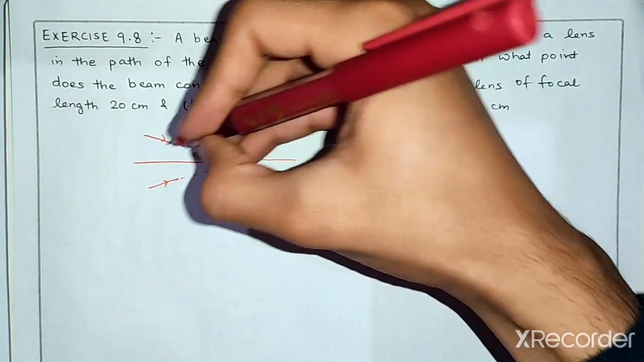 Exercise 9.8 Chapter 9 Class 12  Class 12 Physics NCERT Solutions  Ray optics