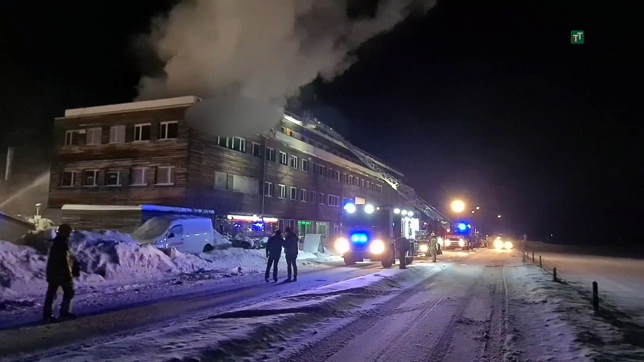 Brand in Oberndorf