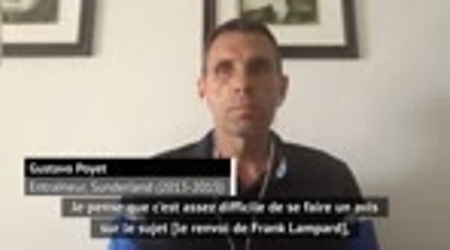 Chelsea - Poyet : Le renvoi de Lampard ? C'est la folie du football