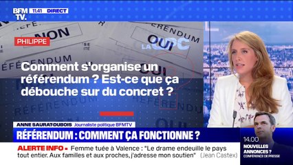Comment s'organise un référendum ? BFMTV répond à vos questions politiquement concrètes