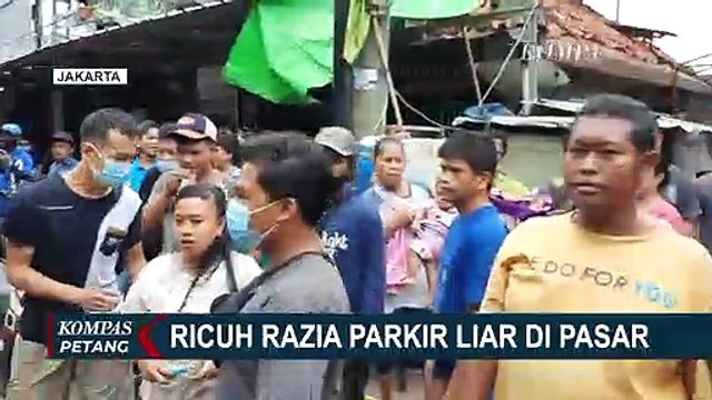 Protes Pedagang Warnai Razia Parkir Liar di Pasar Karang Anyar, RIcuh Tak Terhindarkan