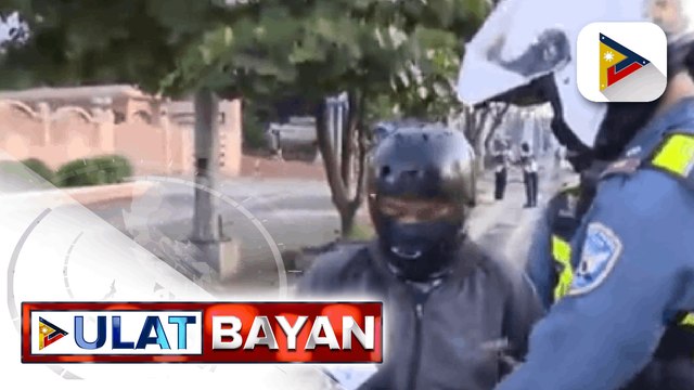IACT, nagsagawa ng surprise inspection sa Commonwealth Ave., QC kung saan isa sa mga nahuling pasaway na rider ay napag-alamang pulis; nahuling pulis, nahaharap sa patung-patong na traffic violations
