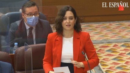 Ayuso dará FFP2 "de las buenas" a mayores de 65: "Nadie al volante en Moncloa"