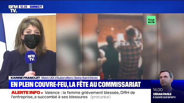 Karine Franclet (maire UDI d'Aubervilliers): On ne peut qu'être choqué par la vidéo de policiers faisant la fête sans gestes barrières