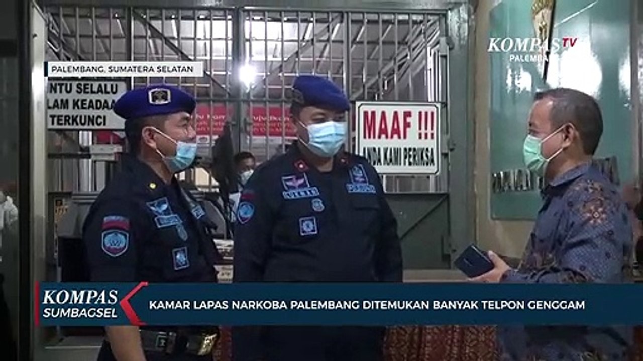 Kamar Lapas Narkoba Palembang Ditemukan Banyak...