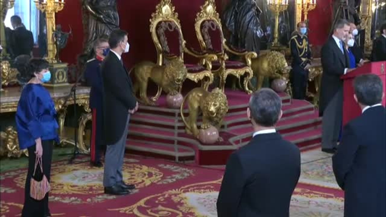 El rey aboga por una "vacunación solidaria" liderada por la Unión Europea