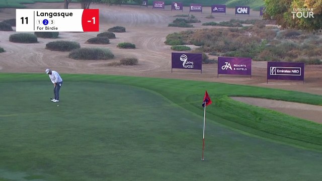 Omega Dubai Desert Classic (T1) : Les meilleurs coups de Romain Langasque