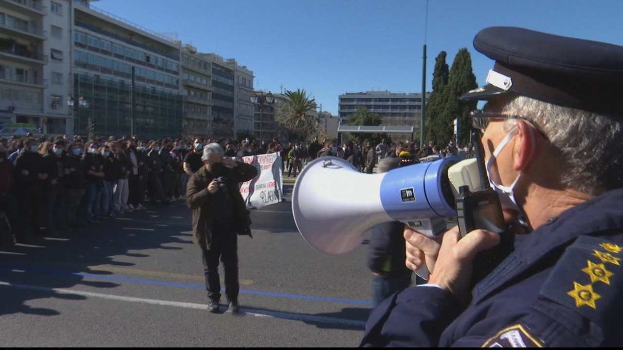 ‘We’re afraid’: Greek plan to police universities panics students