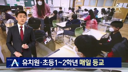 유치원·초등1~2학년 매일 등교…개학·수능 연기 없다