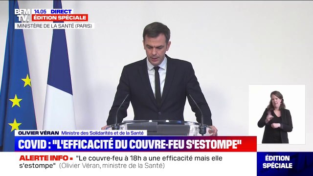 Olivier Véran: il y a désormais plus de cas graves à l'hôpital que de patients qui guérissent et peuvent en sortir