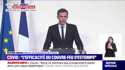 Olivier Véran: "Les variants du virus sont plus contagieux que le Covid-19 classique"