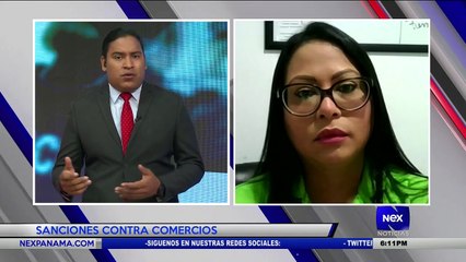 Download Video: Entrevista a Ana Lorena Chang, sobre las sanciones contra los comercios  - Nex Noticias