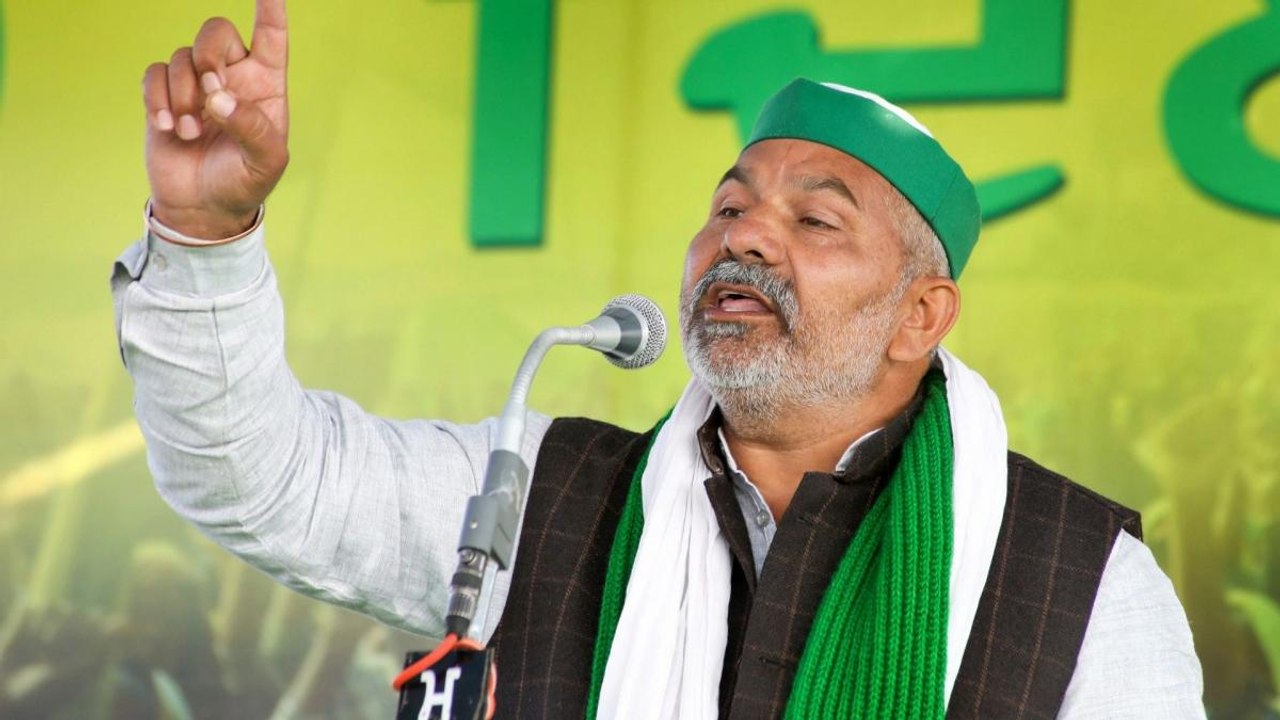 Rakesh Tikait: Our protest will continue, denies surrender