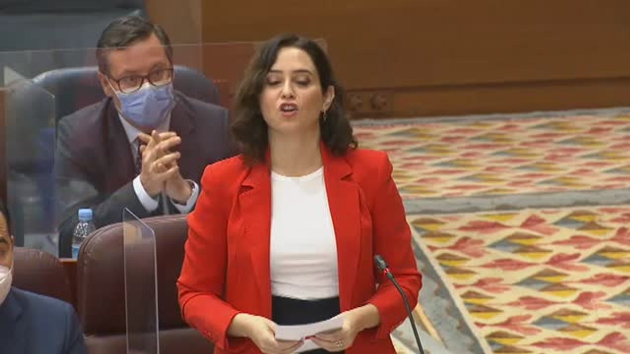 Ayuso: "Para el PSOE hay que hundir Madrid para ganar puntos con el independentismo en Cataluña"