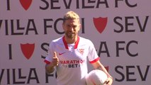 Papu Gómez, presentado como nuevo jugador del Sevilla